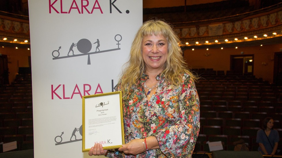 Uppsalabon Stina Wollter har tilldelats Pingvinpriset 2019.