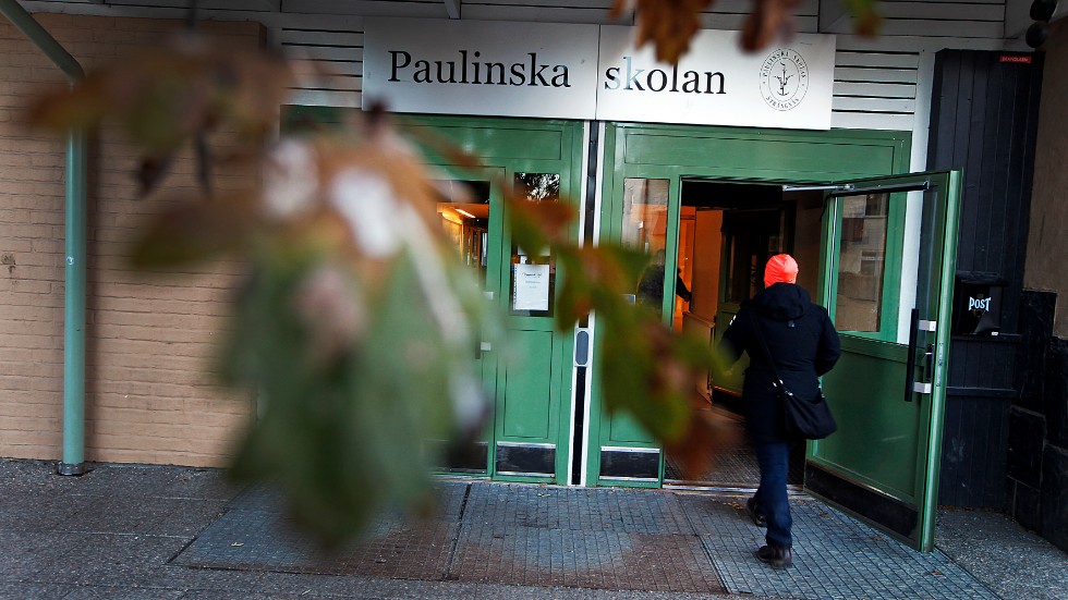 Lokaler på bottenvåningen av Paulinska skolan kan komma att göras om till grupprum.