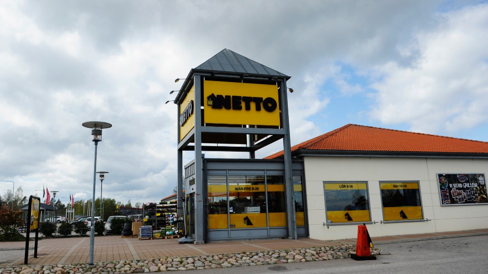 En av Västerviks två Nettobutiker. 