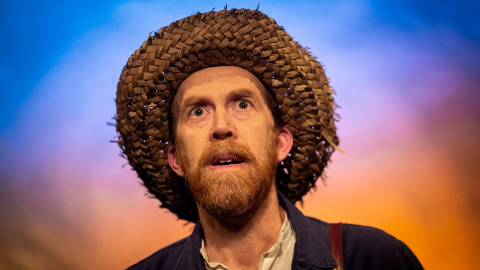 Mats Tielman Lindberg som Vincent van Gogh i "Din för evigt - Vincent".