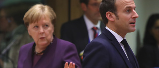 Miljardbud mot krisen från Merkel och Macron