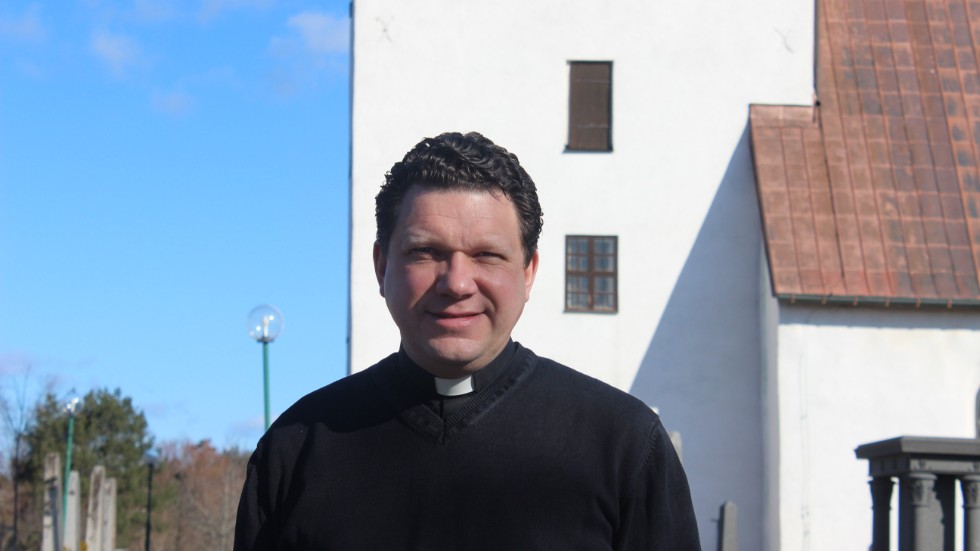 Kinda pastorats kyrkoherde Jörgen Sundeborn.