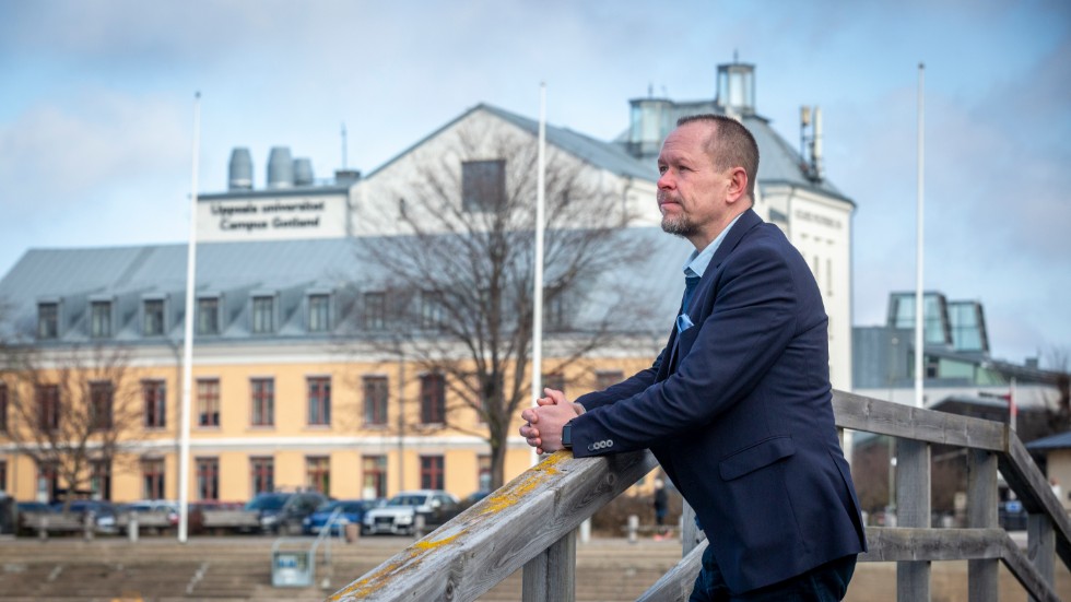 Michael Enlund, Regionchef för Air Gotland, menar att man aldrig kunnat öppna den nya linjen om det inte vore för att man var en del av Air Leap-familjen.