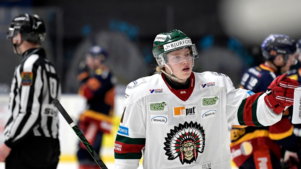Samuel Fagemo lämnar Frölunda för spel i NHL. Arkivbild.