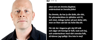 Jacke: Skriv inte under med svenska folket