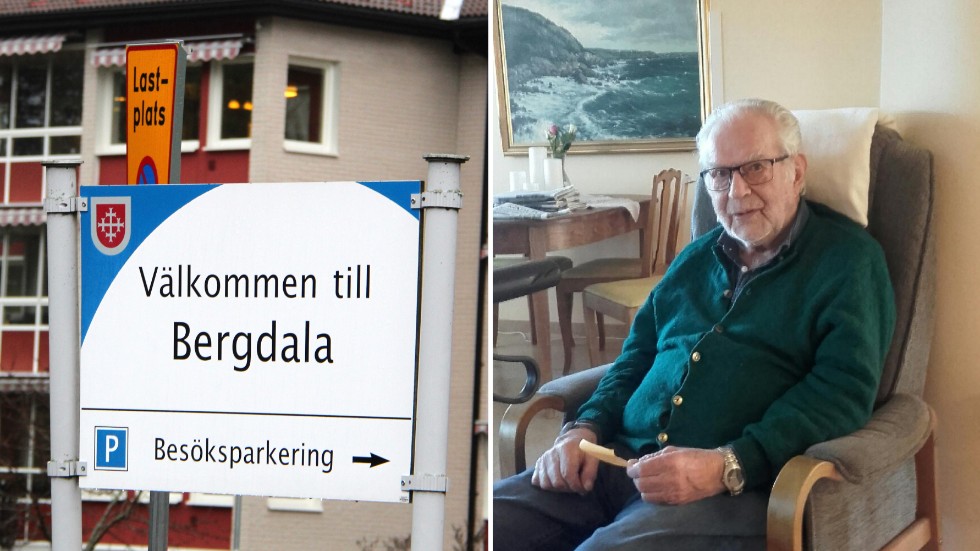 "Mindre folk i rörelse". Så beskriver 88-åriga Göte Götberg läget på äldreboendet Bergdala i Kisa just nu.