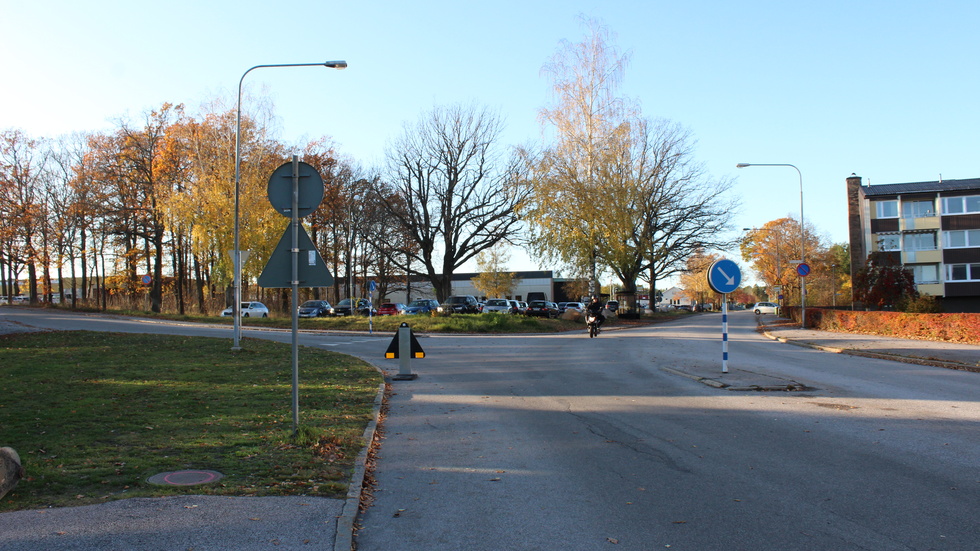 Kvarteret Mullskopan 3 ligger där Stora Trädgårdsgatan och Maechelsgatan delar sig och består i dag av en skogsdunge med en parkeringsplats i mitten.