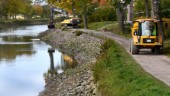 Här renoveras Göta kanal i vinter