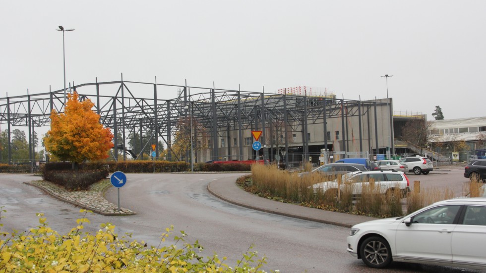 Nu börjar det nya mässcentret Scandinavian XPO växa fram vid Eurostop i Arlandastad.
