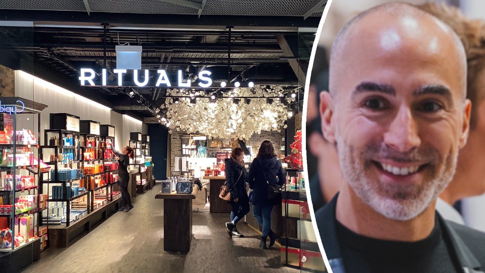 Rituals, som säljer hudvård, smink, kläder och heminredning, expanderar i Uppsala med en ny butik i Forumkvarteret. På bilden Nordenchefen Eduard van Santen.