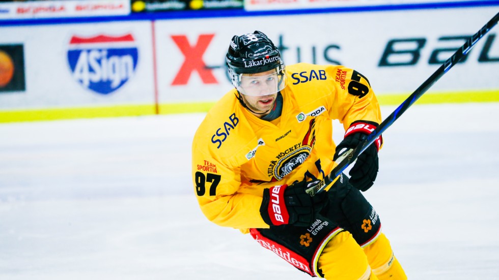Per Ledin i sin senaste sejour i Luleå Hockey.