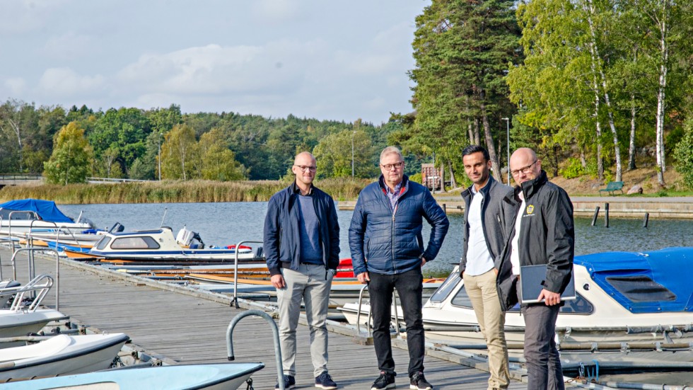 Pierre Adolfsson, Jonas Bergström, Sagvan Abdulsatar och Per Morelius kommer att arbeta med bostadsbyggandet vid Stenvikshöjden.