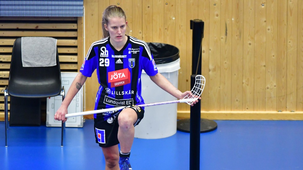 Maja Brodin gjorde ett av Sirius mål i matchen. 
