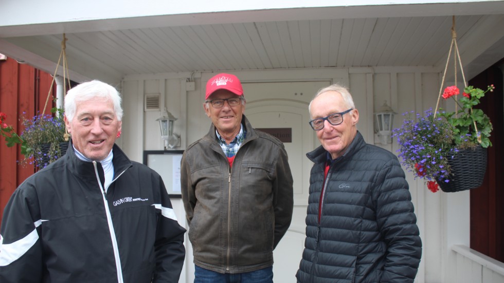 Rolf Lindström,  Kjell Abrahamsson och Bo Lindgren har varit med i miljöcertifikatgruppen.