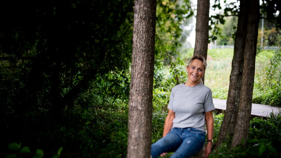 Ylva Landerholm är trädgårdstekniker och en stor trädälskare. ”Folk måste öppna sina trädögon. Tänk bara på hur de kan användas till gungor, hängmattor, som regnskydd och skugga”, säger hon.