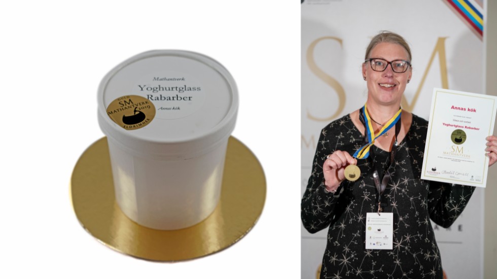 Anna Brodén från Nyköping vann guld på SM i Mathantverk som arrangeras av Eldrimner som är nationellt resurscentrum för mathantverk.
