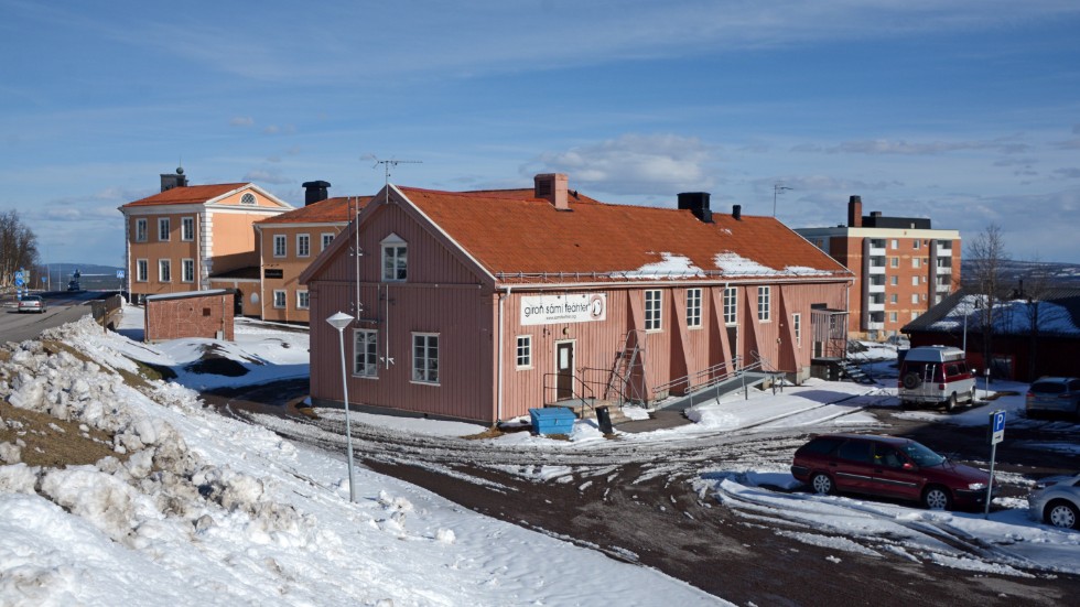 Teaterbyggnaden i Kiruna var tidigare gymnastiklokal.