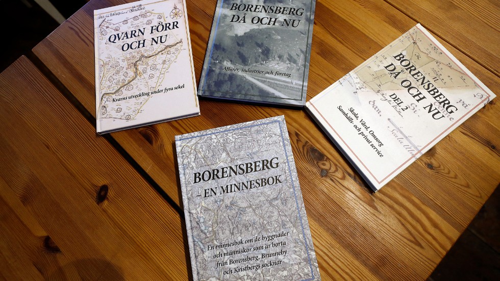 De fyra i Borensbergs Hembygdsförenings serie av minnesböcker. 