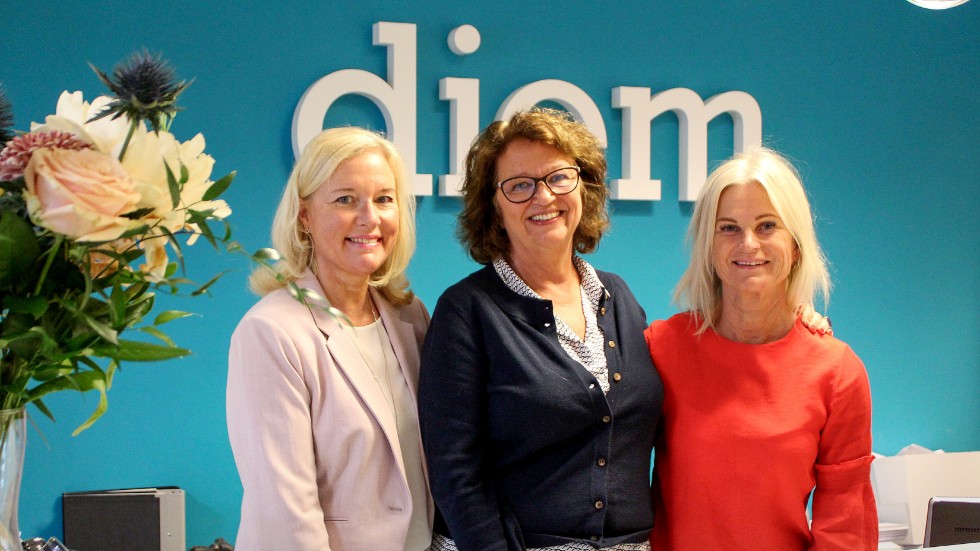 Karin Haeger, Elisabeth Ohlström och Inger Torstensson på Ekonomibyrån Diem.