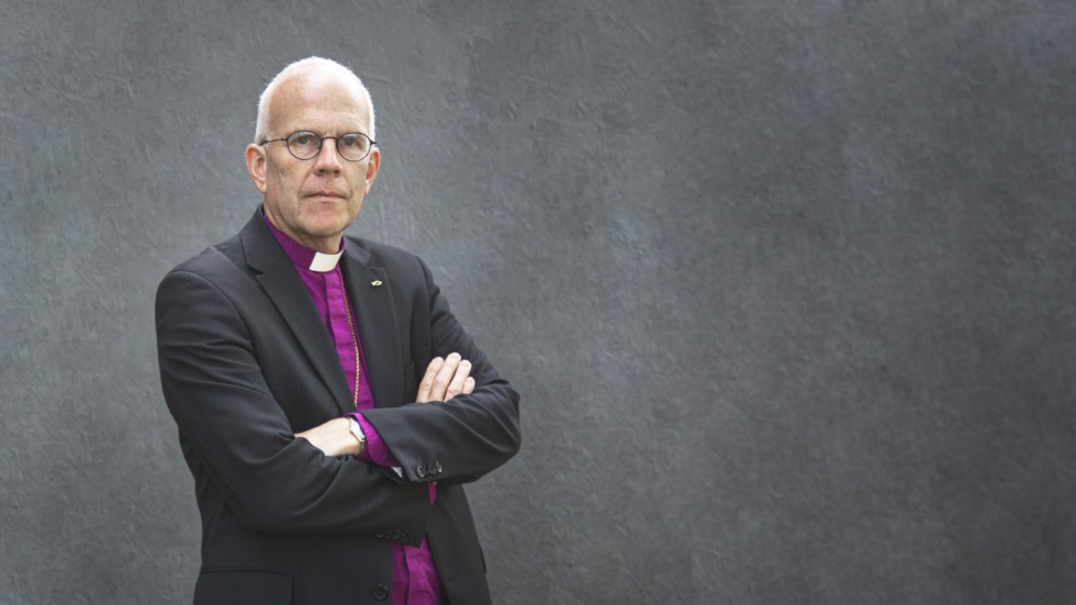 Martin Modéus är biskop i Linköpings stift. Han och kollegorna har skrivit ett "Biskopsbrev" om klimatet. 