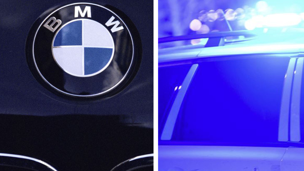 Tre män, mellan 24 och 46 år gamla, har häktats som misstänkta för att ha stulit två BMW-bilar. 