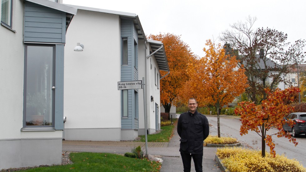 Kung Göstas väg är också en gata där priserna för bostadsrätter skjutit i höjden. Även den platsar på topp tio i Sörmland, konstaterar Andreas Ersson.