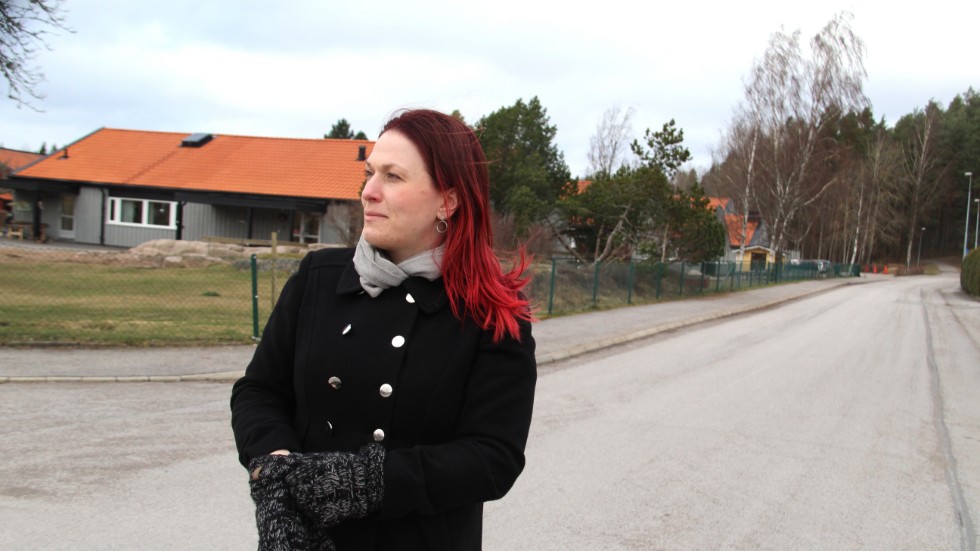 "Gör åtgärder för att göra gatorna säkrare", förklarar studentmedarbetaren Sanna Pyhäsalmi som ligger bakom förslagen på trafikåtgärder vid Bäckskolan.