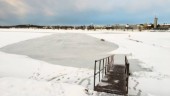 Isbanan stänger: "Kan bli ojämn av fotspår"