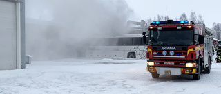 I dag: Brand i buss i Burträsk