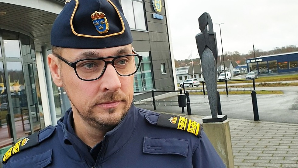 Jonas Lindell är chef för lokalpolisområdeschef på Höglandet
