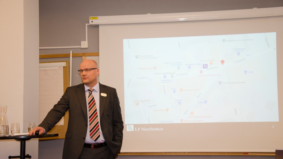 Anders Långström är vd på Länsförsäkringar Norrbotten. 