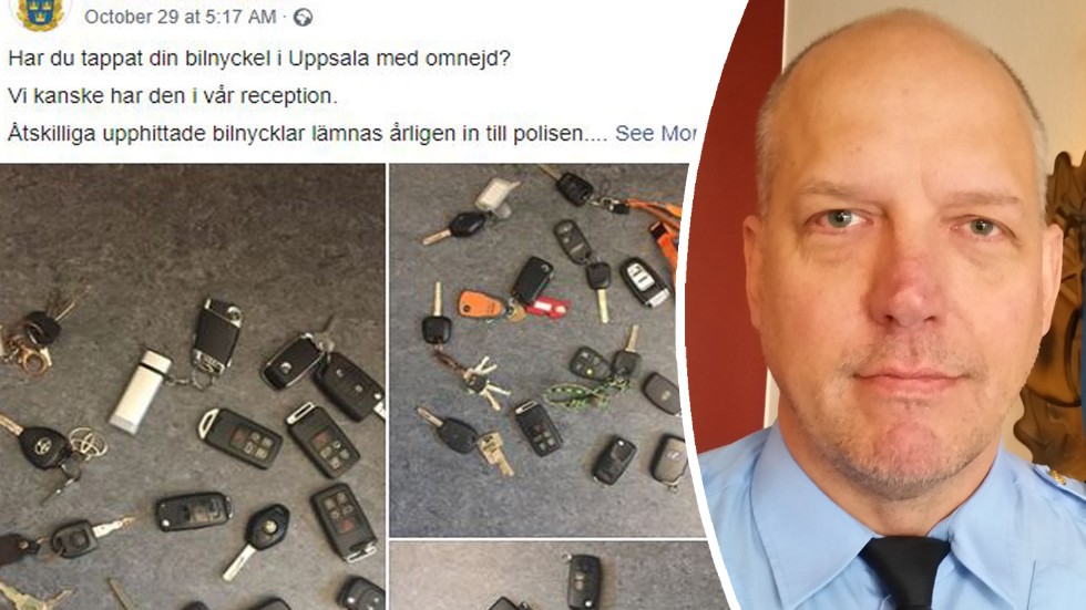 Ägarna till ett helt gäng borttappade bilnycklar efterlystes på polisens Facebooksida. Åtminstone två av nycklarna kom fram till sina ägare efter inlägget.