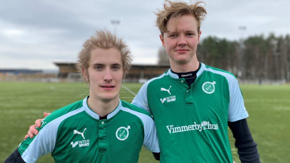 Storebros målskyttar: Lucas Fridell och Carl Andersson.