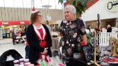 De spred julstämning i Gamleby köpcentrum