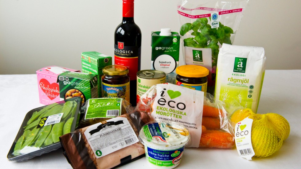 Ekologiska livsmedel konkurrerar med medvetna konsumenters andra val.