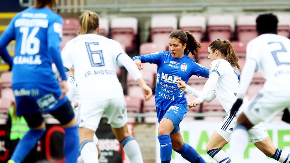 Eskilstuna United kryssade i säsongsavslutningen mot Växjö. Loreta Kullashi stod för assisten till 1-1-målet. 