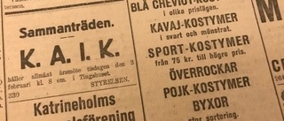 UR ARKIVET: KSK petar sin kapten