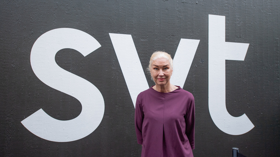 SVT:s programdirektör Eva Beckman hoppas att den nya serien om Astrid Lindgren blir en ny jultradition. Arkivbild.