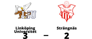 Linköping Universitet segrade mot Strängnäs i förlängningen