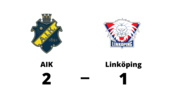 Alexander Tells mål räckte inte när Linköping föll mot AIK