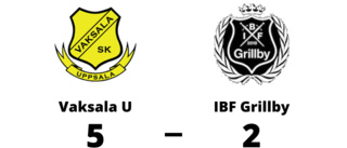Mål av Isak Ekström och Joakim Nyberg räckte inte för IBF Grillby