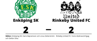 Tionde matchen i rad med poäng för Enköping SK