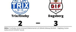 Dagsberg segrare borta mot Trix/Eneby