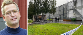 Rektorn om branden på Hertsön: "Sagolik tur" 