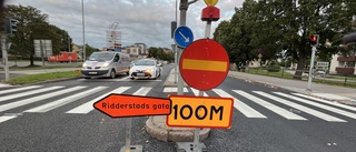 Stora genomfartsleden i Linköping avstängd – i nästan två månader