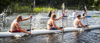 Ungdomslandslaget i kanot hårdtränar i Katrineholm