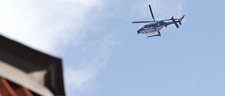 Polisen: Därför patrullerar polishelikoptern Nyköping i helgen