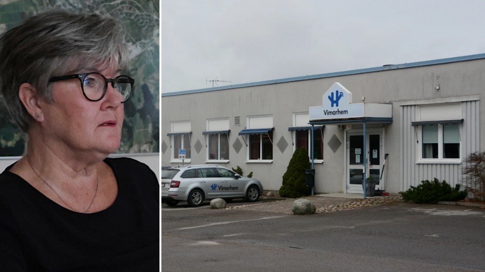 Helen Nilsson (S) är kommunstyrelsens ordförande i Vimmerby och motiverar köpet av Vimarhems kontor med att kommunen ser ett stort behov för hemtjänsten både i närtid och i framtiden.