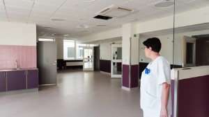 Exklusiv visning av nya akuten – nu är den snart färdig
