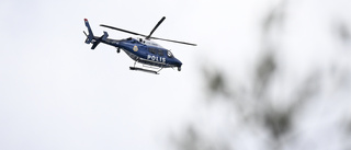 Därför cirkulerade en polishelikopter över Strängnäs